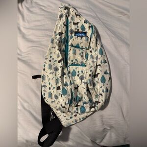 Kavu Rope Bag with Nature Print & Matching Wallet